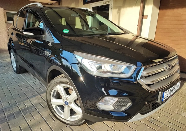 Ford Kuga cena 75900 przebieg: 76810, rok produkcji 2019 z Ogrodzieniec małe 631